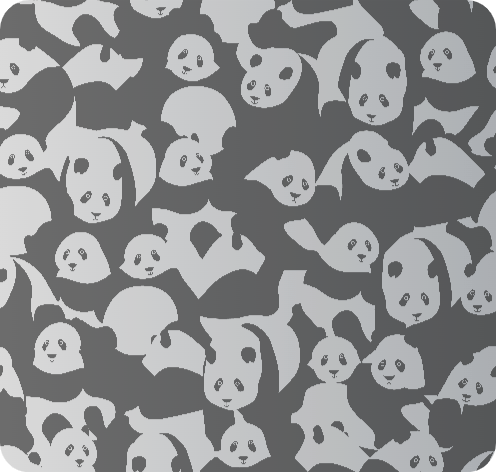 Panda Collage - Artist DTVector