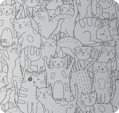 Cat Collage - Artist Gulnara Sabirova